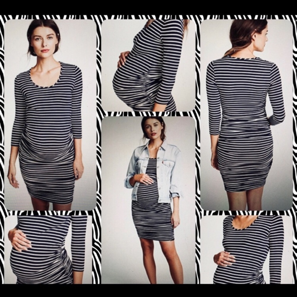 Midi Maternity Dress